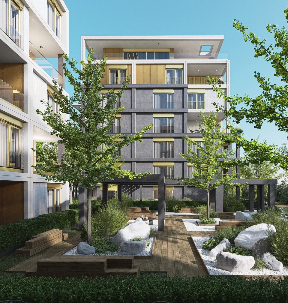 Moderní městská čtvrť Nová Zbrojovka