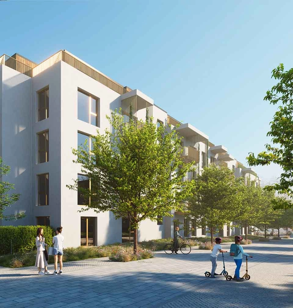 Nové centrum Jesenice: návrh moderní a udržitelné čtvrti